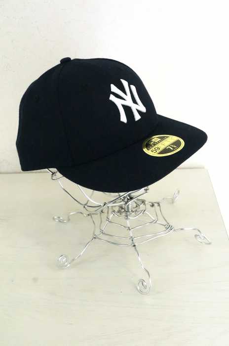 NEW ERA （ニューエラ） NY ロゴ6パネルキャップ メンズ 帽子