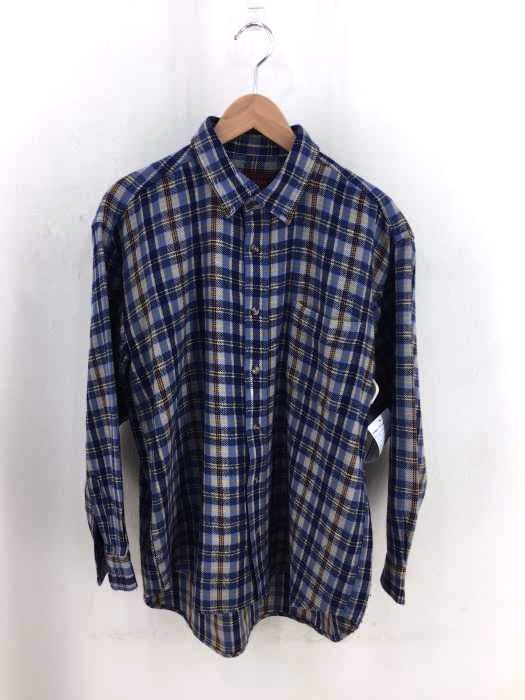 USED古着（ユーズドフルギ） Ralph Eton チェックネルシャツ メンズ トップス