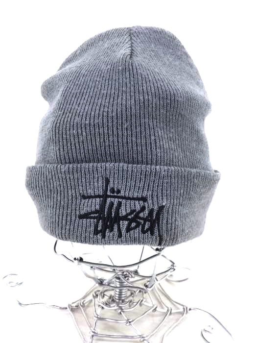 Stussy（ステューシー） ロゴ刺繍　ビーニー メンズ 帽子