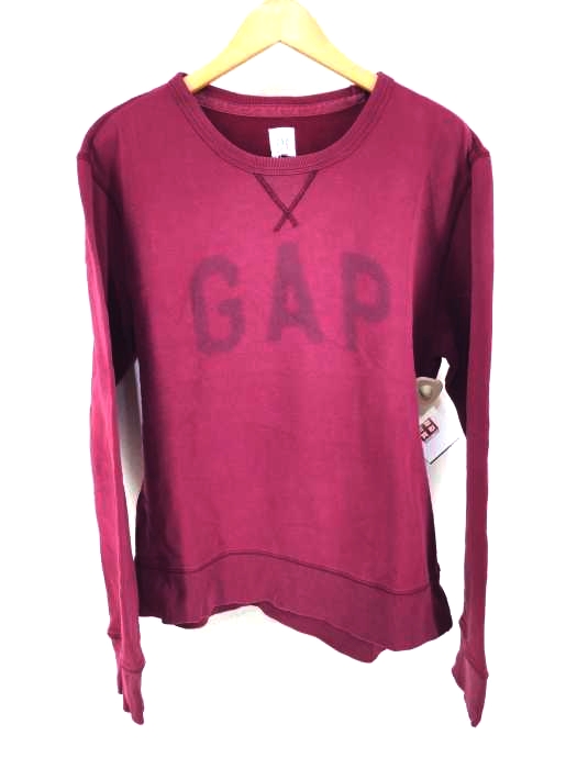 Gap（ギャップ） ロゴプリント クルーネックスウェット メンズ トップス