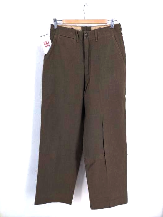 USED古着（ユーズドフルギ） ヴィンテージ ミリタリー トラウザーズ ウールパンツ メンズ パンツ