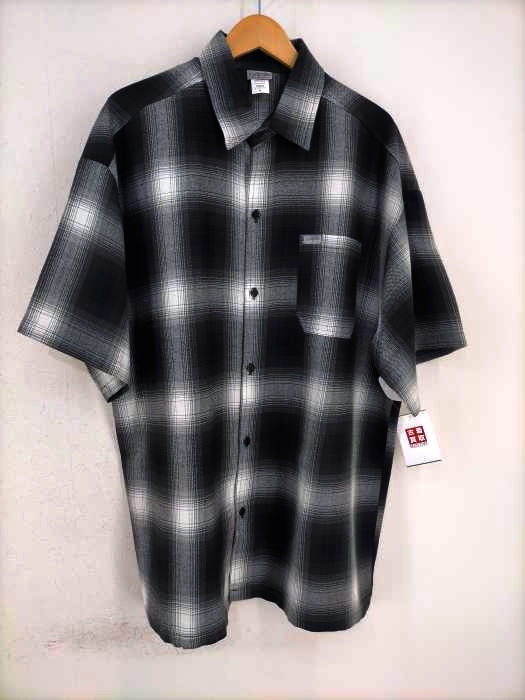 CALTOP（キャルトップ） USA製 OMBRE CHECK S/S SHIRT メンズ トップス