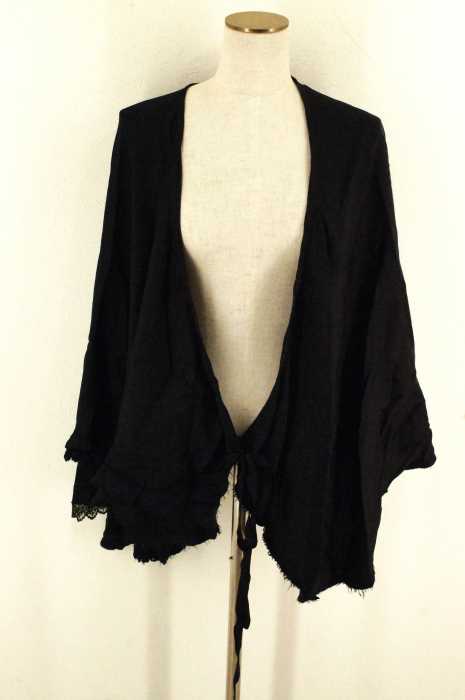 tricot COMME des GARCONS（トリココムデギャルソン） AD2004 レースデザインマントカーディガン レディース トップス