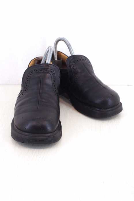 Dr.Martens （ドクターマーチン） 英国製 スリッポン　ブローグ　MADE IN ENGLAND レディース シューズ