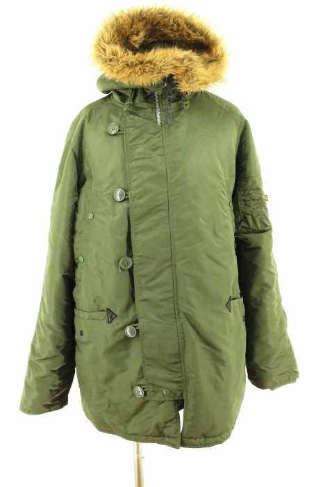 ALPHA INDUSTRIES （アルファインダストリーズ） N-3B　フライトドジャケット メンズ アウター