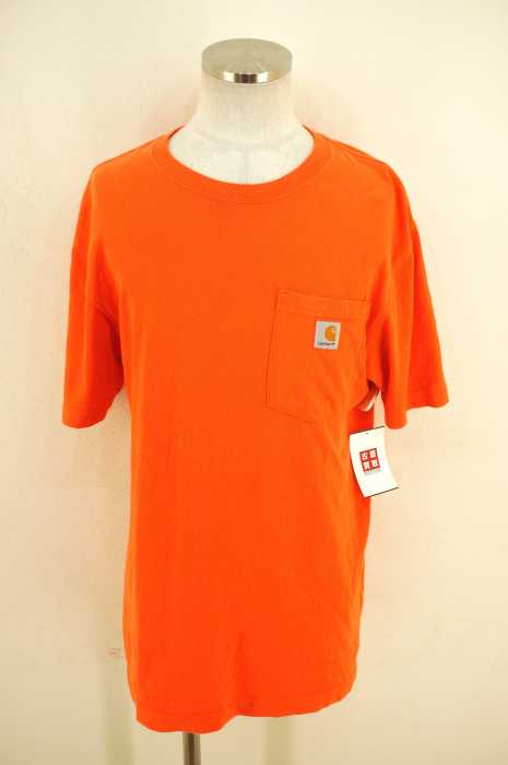 Carhartt (カーハート) ワンポイントロゴポケットTシャツ メンズ トップス