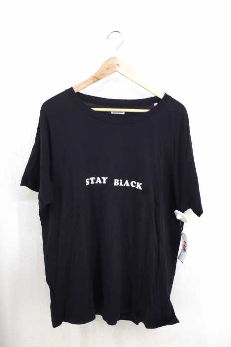 WILLY CHAVARRIA（ウィリーキャバリア） STAY BLACK プリントTシャツ メンズ トップス