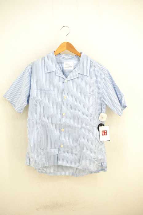 TANDEN （タンデン） ストライプ柄 S/Sパジャマシャツ メンズ トップス