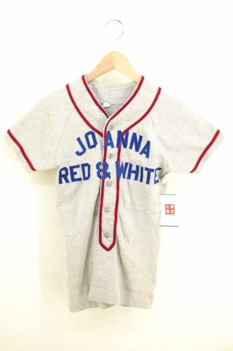 RUSSELL ATHLETIC（ラッセルアスレチック） 60s JOANNA RED&WHITE ボタンシャツベースボールシャツ メンズ トップス