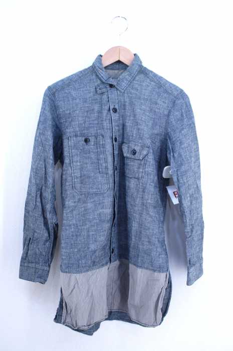 nest Robe CONFECT（ネストローブ コンフェクト） ストライプ切替 シャツ メンズ トップス