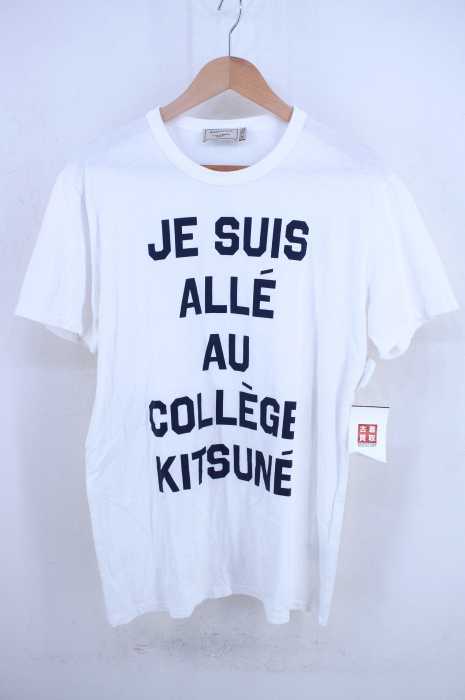 MAISON KITSUNE(メゾンキツネ) プリントTシャツ メンズ トップス