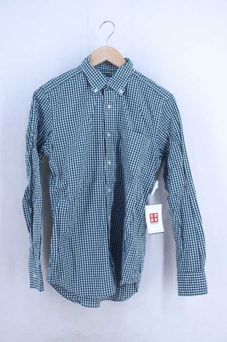 UNITED ARROWS green label relaxing (ユナイテッドアローズグリーンレーベルリラクシング) ギンガムチェックボタンダウンシャツ メンズ トップス