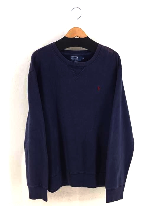Polo by RALPH LAUREN（ポロバイラルフローレン） ロゴ刺繍　Vガゼットトレーナー　スウェット メンズ トップス