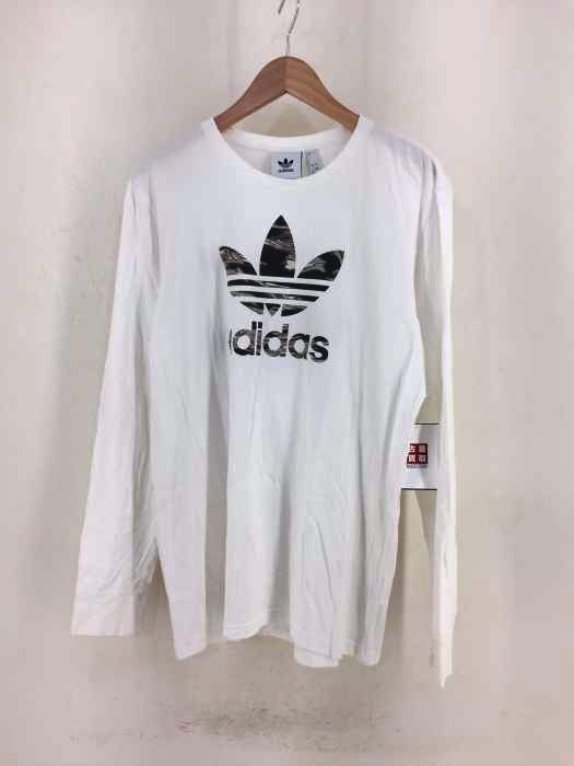 adidas Originals(アディダスオリジナルス) カモ柄 トレフォイルロゴ ロンT メンズ トップス