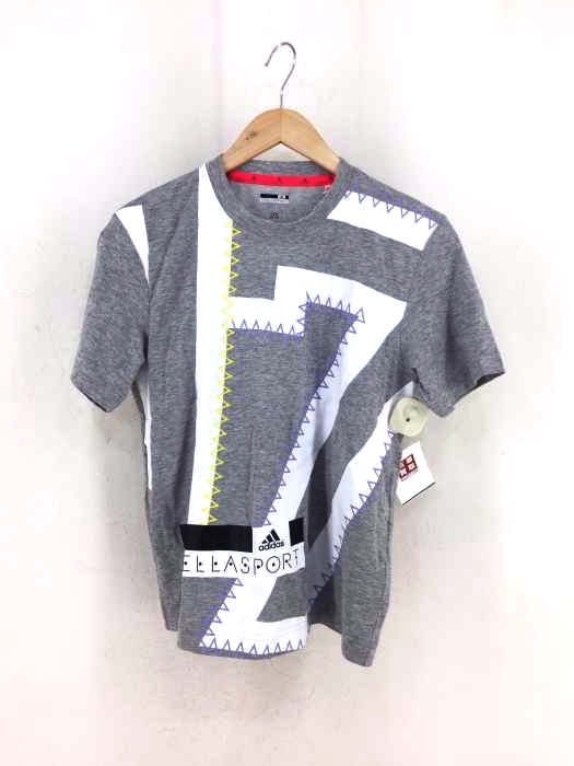 adidas（アディダス） プリントクルーネックTシャツ レディース トップス