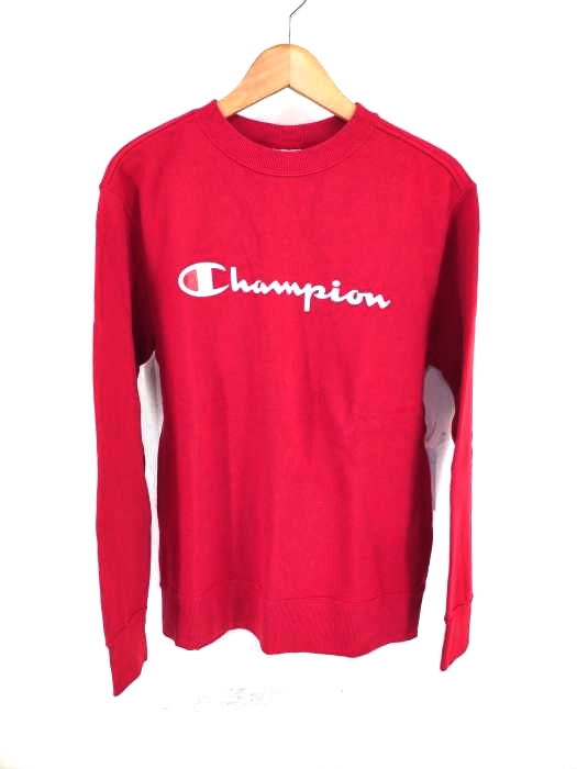 Champion（チャンピオン） ロゴプリント クルーネックスウェット メンズ トップス