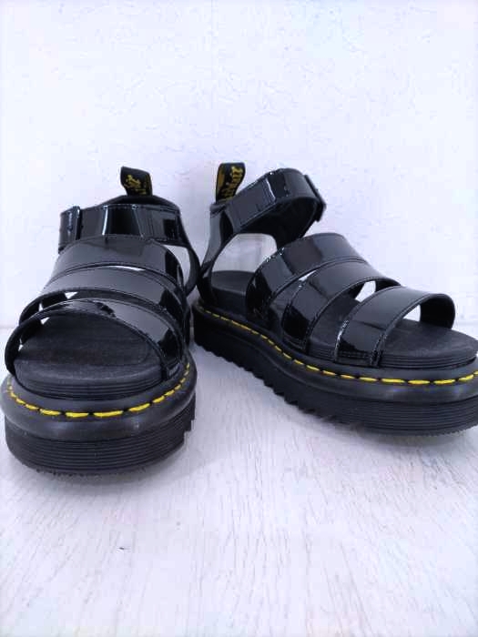 Dr.Martens（ドクターマーチン） BLAIRE エナメルストラップサンダル レディース シューズ