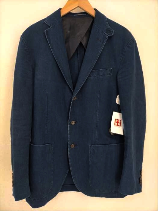 POLO RALPH LAUREN（ポロラルフローレン） 18SS インディゴ染 鹿の子地3Bテーラードジャケット メンズ アウター