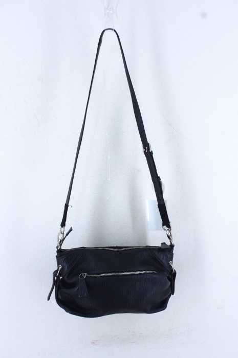 LANVIN (ランバン) 型押しレザーショルダーバッグ レディース バッグ