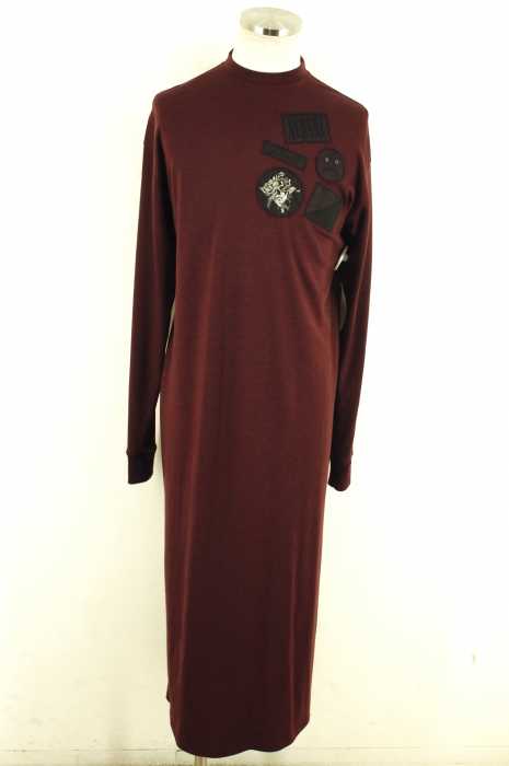 G.V.G.V. （ジーヴィジーヴィ） WOOL JERSEY APPLIQUEDMAXI DRESS レディース ワンピース