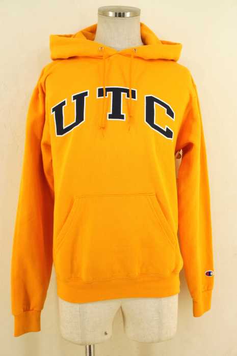 Champion （チャンピオン） ECO FLEECE カレッジロゴプルオーバーパーカー メンズ トップス