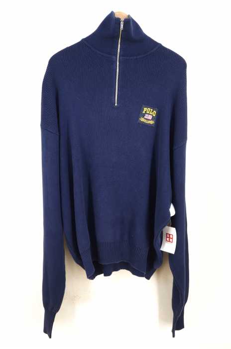 Polo by RALPH LAUREN （ポロバイラルフローレン） ワッペン付きニットトップス メンズ トップス
