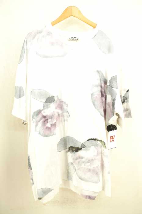 ACNE STUDIOS(アクネストゥディオズ) フラワープリントオーバーTシャツ レディース トップス