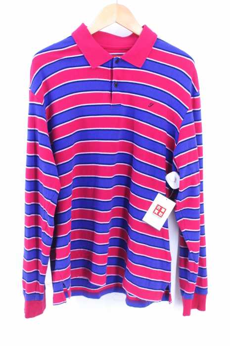 Supreme （シュプリーム） 18AW Striped L/S Polo ボーダーポロシャツ メンズ トップス