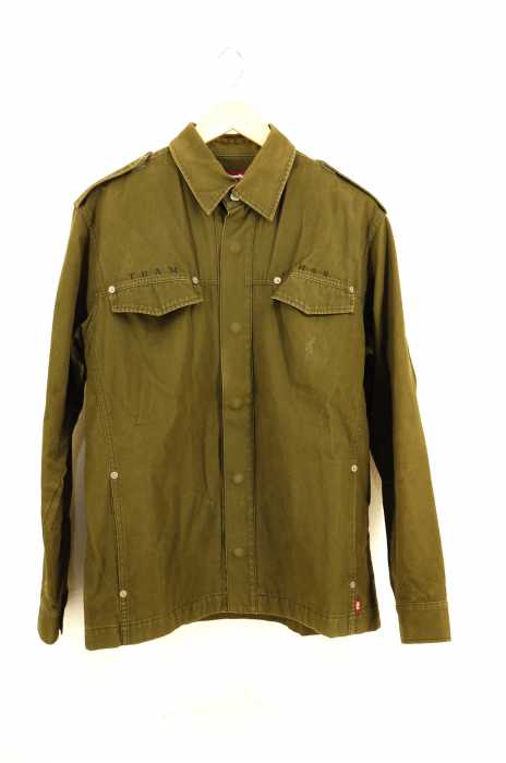 Hide And Seek ハイドアンドシーク ミリタリーシャツ メンズ トップス ブランド古着買取販売バズストア