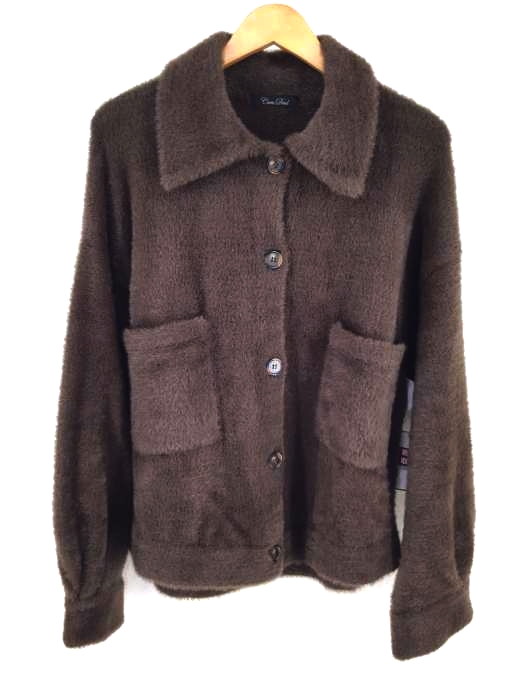 COCO DEAL（ココディール） 19AW　フェザーニットブルゾン レディース アウター