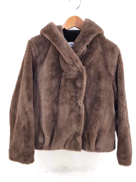 AZUL by moussy（アズールバイマウジー） ボアフーディーショールカラーコート レディース アウター