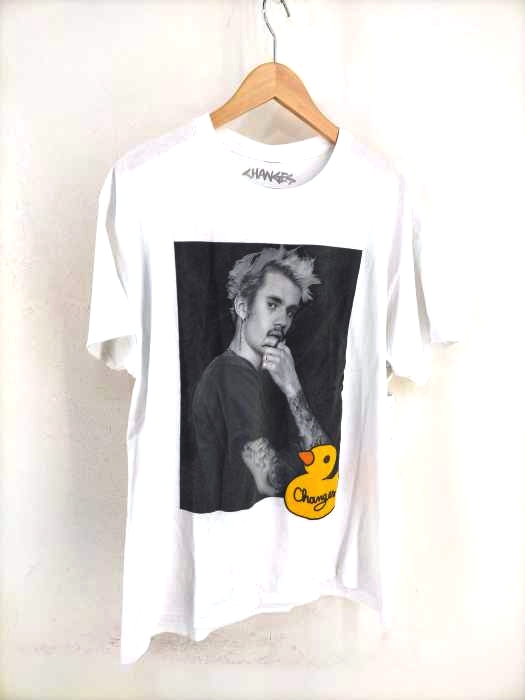 USED古着（ユーズドフルギ） Changes Duck Photo T-Shirt メンズ トップス