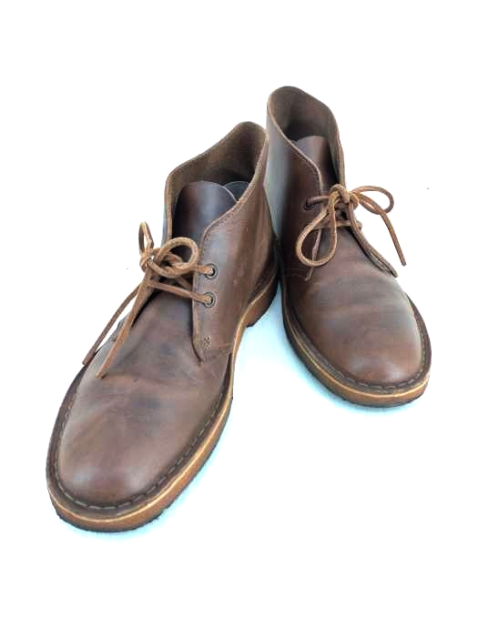 Clarks(クラークス) レザーチャッカブーツ メンズ シューズ