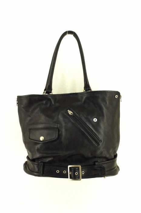 beautiful people （ビューティフルピープル） riders　shoulder　bag　レザーハンドバッグ メンズ バッグ