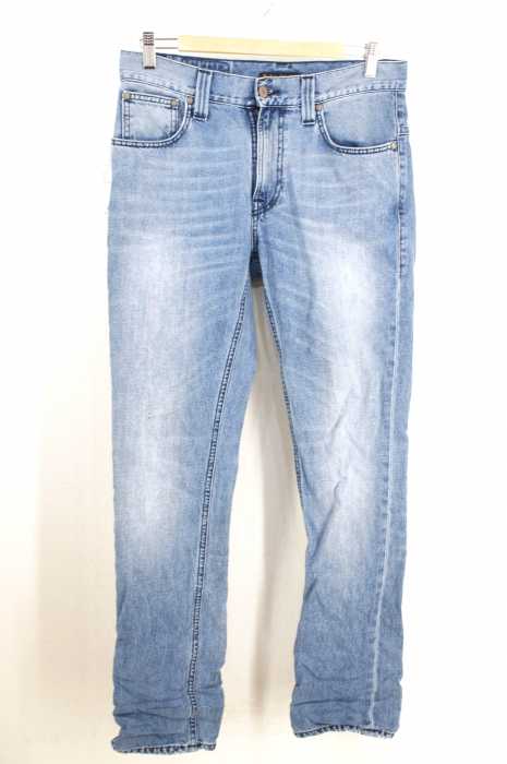 Nudie Jeans(ヌーディージーンズ) THIN FINN ウォッシュ加工スキニーデニムパンツ メンズ パンツ