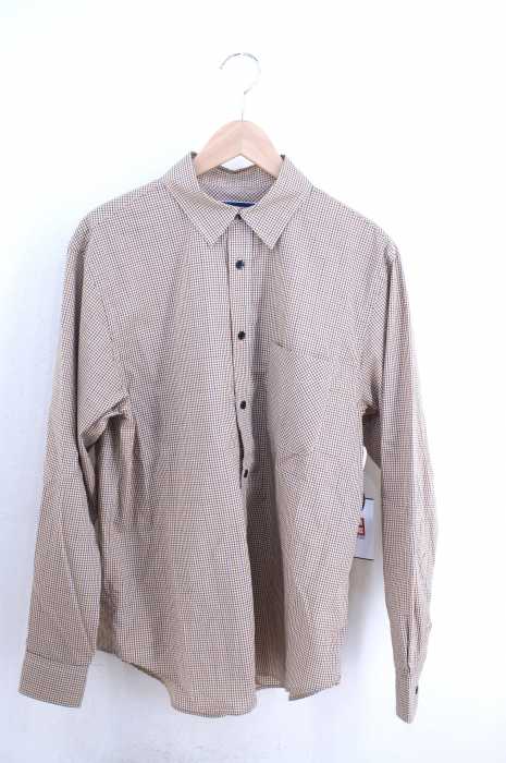 LIVING CONCEPT(リビングコンセプト) PLAID REGULAR COLLAR L/S SHIRTS メンズ トップス