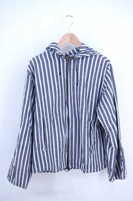 CAMPUS OUTERWEAR（キャンパスアウターウェアー） 50s　TALONジップ　ストライプフーデットブルゾン メンズ アウター