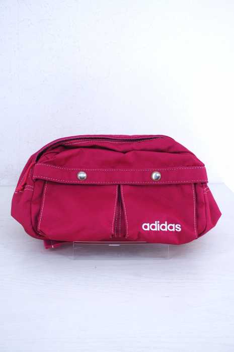 adidas neo label （アディダスネオレーベル） ロゴ刺繍ウエストバッグ レディース バッグ