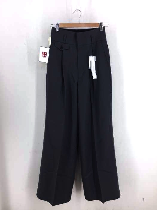 JOHN LAWRENCE SULLIVAN（ジョンローレンスサリバン） 18SS LOOK15 フルレングス ワイドウールパンツ レディース パンツ