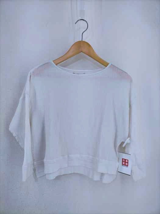 URBAN RESEARCH(アーバンリサーチ) 18SS コットンクレープボートネックブラウス レディース トップス