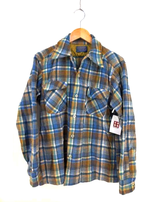 PENDLETON（ペンドルトン） 70s ループボタン フラップポケット ネルシャツ メンズ トップス