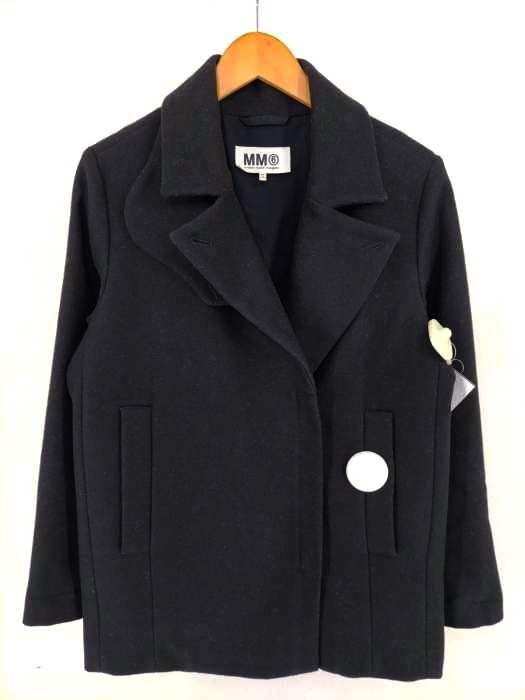 MM6 Maison Martin Margiela（エムエムシックス メゾンマルタンマルジェラ） ジップデザインショートピーコート レディース アウター