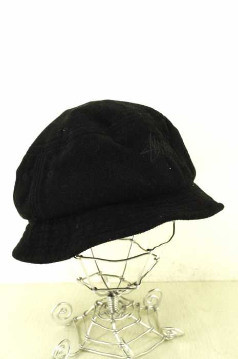 STUSSY （ステューシー） ブランドロゴフリースバケットハット メンズ 帽子