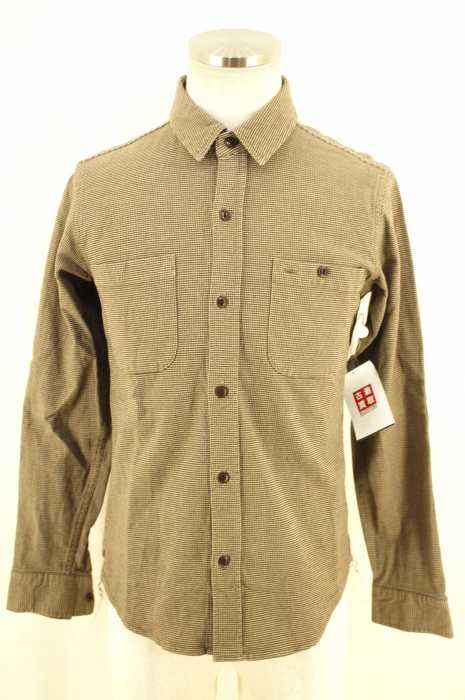 STIFF （スティッフ） エルボーパッチチェックシャツ メンズ トップス  
