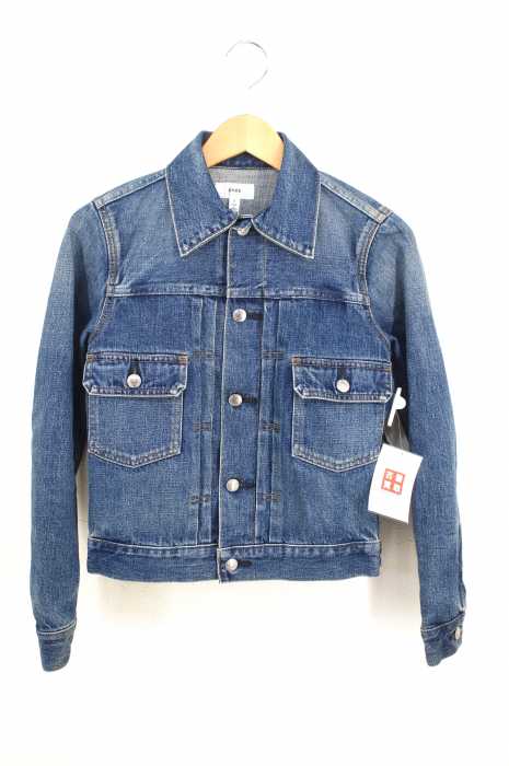 HYKE (ハイク) Type2 69 USED WASH ウォッシュ加工Gジャン デニムジャケット レディース アウター