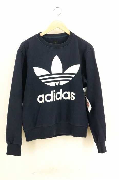 adidas （アディダス） 両面トレフォイルロゴプリントスウェット レディース トップス