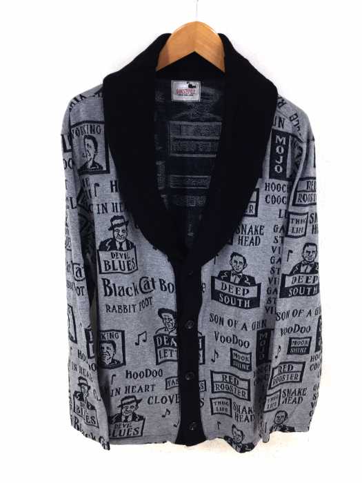 GANGSTERVILLE（ギャングスタビル） MOJO-SHAWL CARDIGAN MIDDLE メンズ トップス