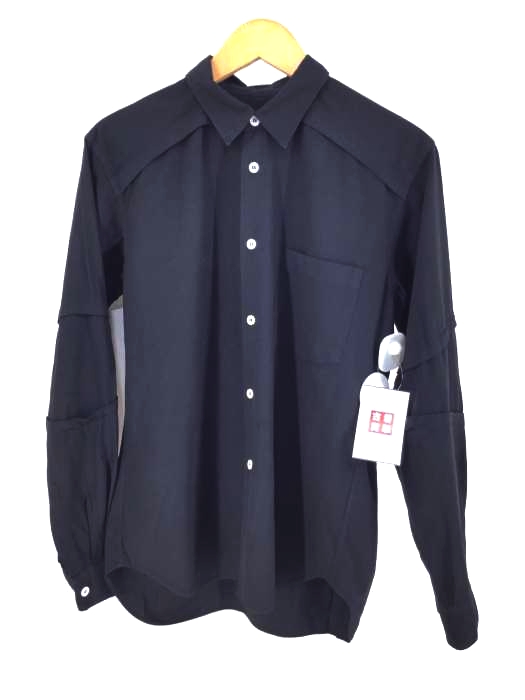 COMME des GARCONS HOMME PLUS(コムデギャルソンオムプリュス) AD2016 16AW armour of peace 平和の鎧期 エステルドッキング再構築シャツ 甲冑 メンズ トップス
