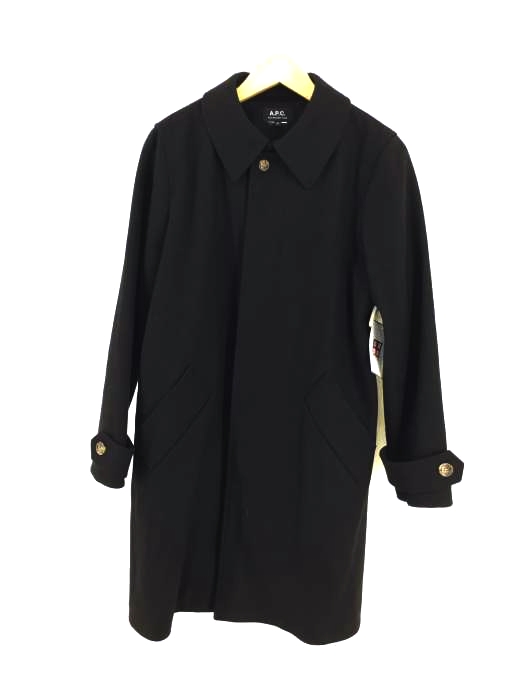 A.P.C.（アーペーセー） メルトンウール ステンカラーコート レディース アウター