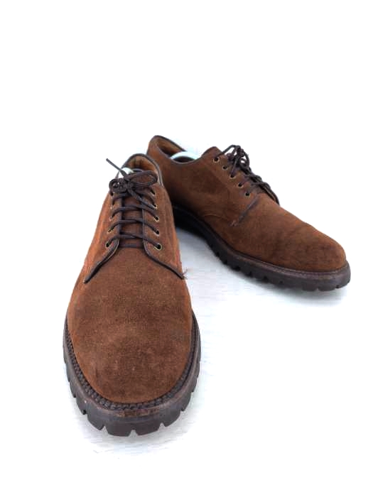 WALK OVER(ウォークオーバー) スウェードプレーントゥ vibramソール メンズ シューズ